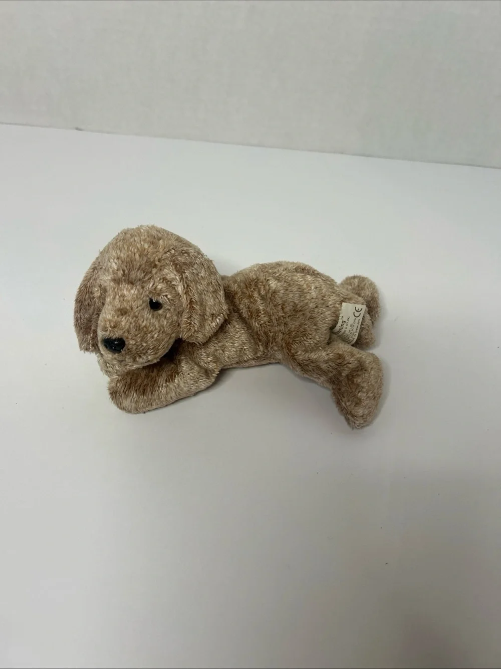 Russ Browning Pets Light Brown Puppy Dog 7” Plush Stuffed Animal Vintage  Good p